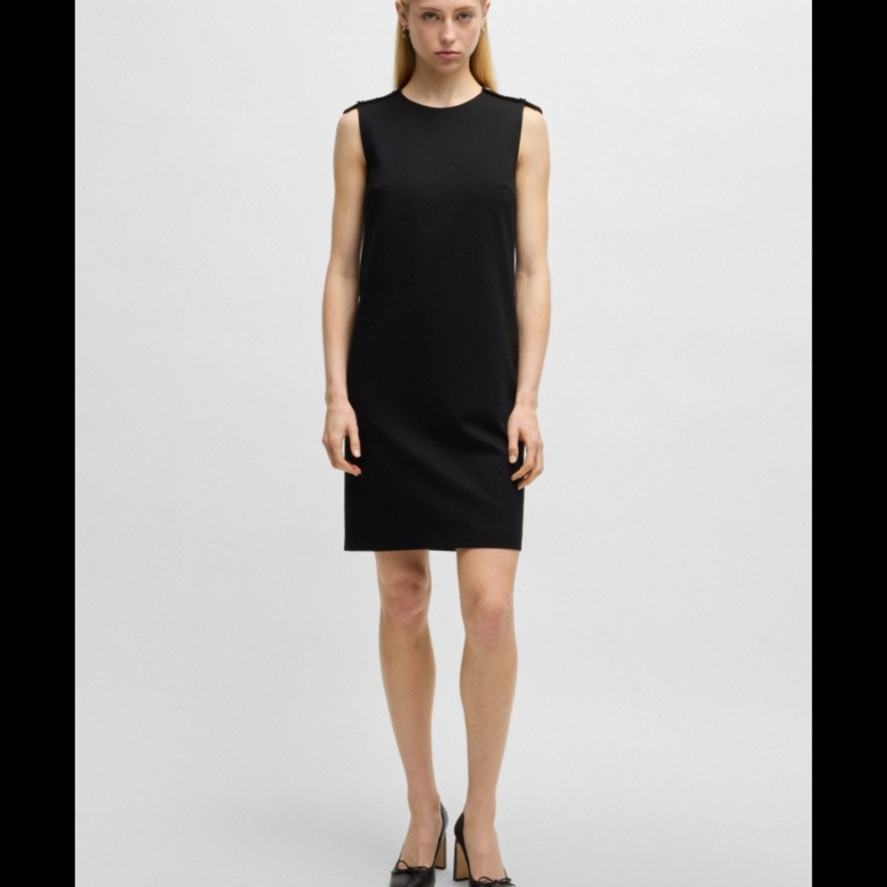 Hugo Boss Classic Black Mini Dress